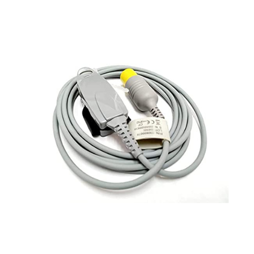 Adult Clip Type 3 Mtr SpO2 probe for Contec CMS5100-6pin