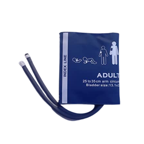 Adult NIBP Cuff Double Tube Compatible for GE